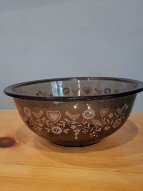 Vintage 80s PYREX Festive Harvest 323 Mixing Bowl